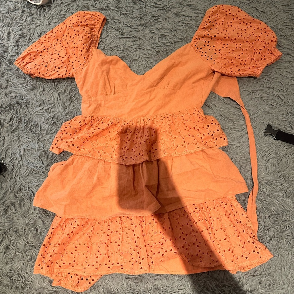 Mini Orange Dress from Boutique